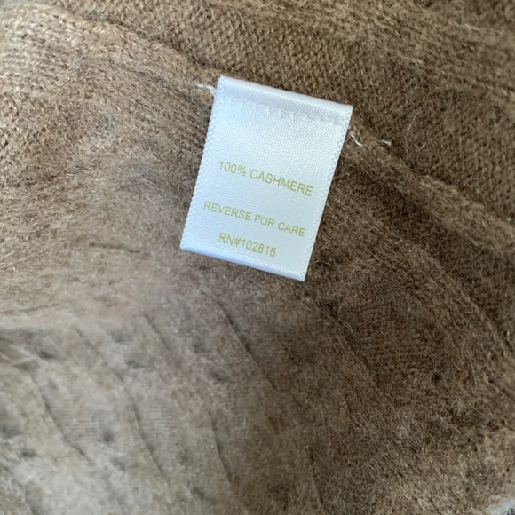 Garnet Hill Cashmere Cardigan Sweater - Picture 4 of 4